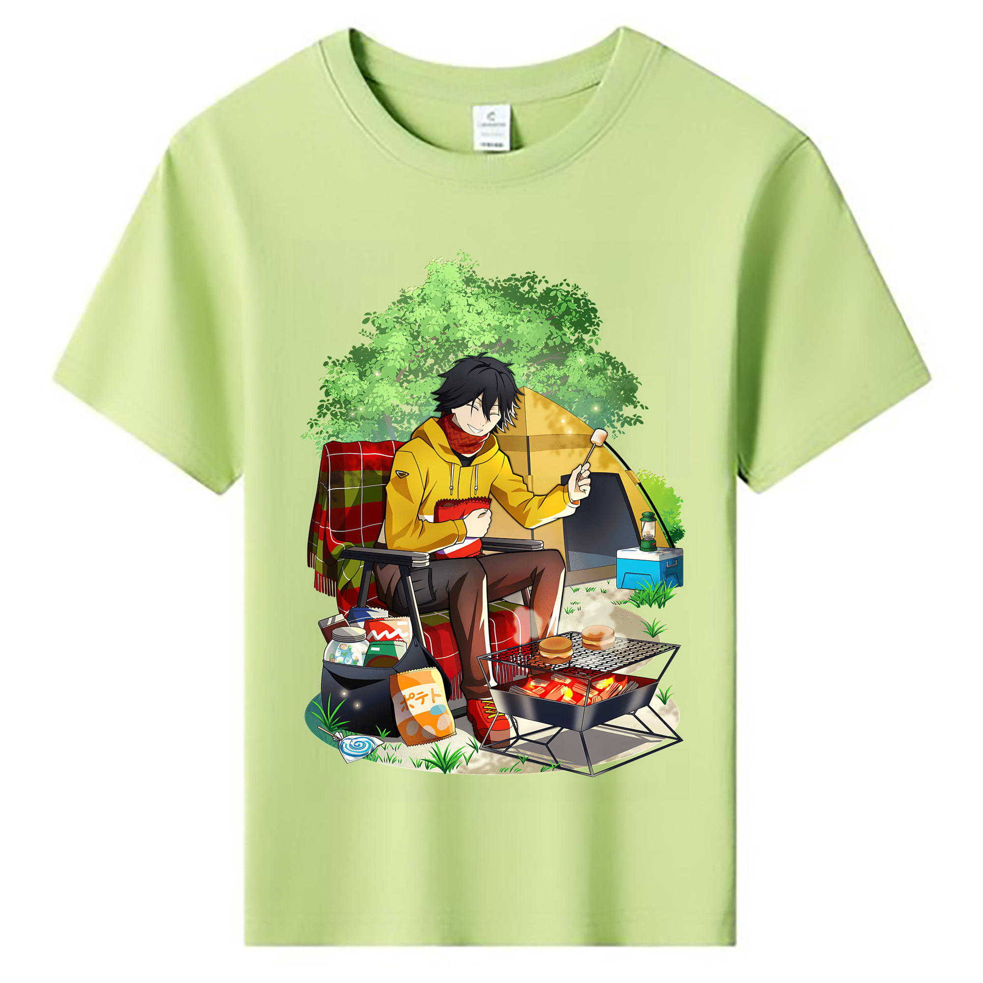 （画像用） 文豪ストレイドッグス Bungo Stray Dogs 綿100％キッズTシャツ（フロントプリント）